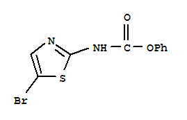 Phenyl n-2-(5-bromothiazolyl)carbamate Structure,226879-69-2Structure