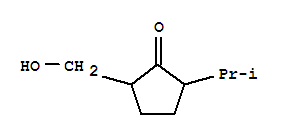 Cyclopentanone, 2-(hydroxymethyl)-5-(1-methylethyl)-(9ci) Structure,226947-22-4Structure