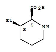 2-Piperidinecarboxylicacid,3-ethyl-,(2s,3r)-(9ci) Structure,227196-61-4Structure