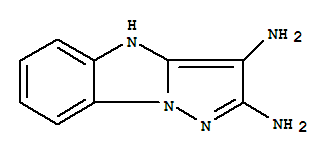 4H-pyrazolo[1,5-a]benzimidazole-2,3-diamine(9ci) Structure,227611-69-0Structure