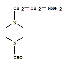 1-Piperazinecarboxaldehyde,4-[2-(dimethylamino)ethyl]-(8ci) Structure,22764-09-6Structure