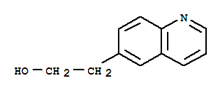 2-(喹啉-6-基)乙醇結(jié)構(gòu)式_227809-77-0結(jié)構(gòu)式