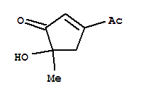 2-Cyclopenten-1-one, 3-acetyl-5-hydroxy-5-methyl-(9ci) Structure,228548-92-3Structure