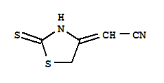 Acetonitrile, (2-thioxo-4-thiazolidinylidene)-(9ci) Structure,228566-79-8Structure