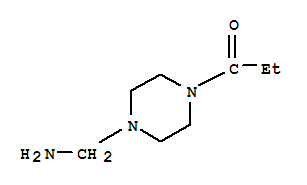 1-Piperazinemethanamine,4-(1-oxopropyl)-(9ci) Structure,229499-89-2Structure