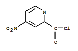 2-Pyridinecarbonyl chloride, 4-nitro-(9ci) Structure,230312-97-7Structure