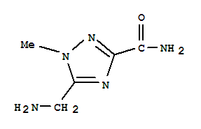 1H-1,2,4-triazole-3-carboxamide,5-(aminomethyl)-1-methyl-(9ci) Structure,232280-82-9Structure