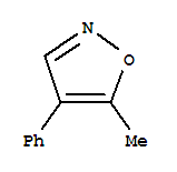 Isoxazole, 5-methyl-4-phenyl-(6ci,8ci,9ci) Structure,23253-49-8Structure