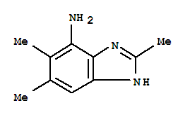 1H-benzimidazol-4-amine,2,5,6-trimethyl-(9ci) Structure,232597-50-1Structure