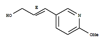 2-Propen-1-ol,3-(6-methoxy-3-pyridinyl)-,(2e)-(9ci) Structure,234109-17-2Structure