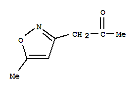 2-Propanone, 1-(5-methyl-3-isoxazolyl)-(8ci) Structure,23429-15-4Structure