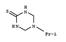 1,3,5-Triazine-2(1h)-thione,tetrahydro-5-(1-methylethyl)-(9ci) Structure,23510-30-7Structure