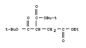 1,1-Di-tert-butyl 2-ethyl 1,1,2-ethanetricarboxylate Structure,23550-28-9Structure