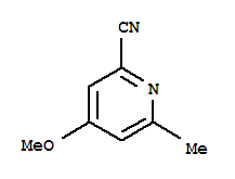 2-Pyridinecarbonitrile,4-methoxy-6-methyl-(9ci) Structure,235742-74-2Structure