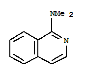 (9ci)-N,N-二甲基-1-異喹啉胺結(jié)構(gòu)式_23724-92-7結(jié)構(gòu)式