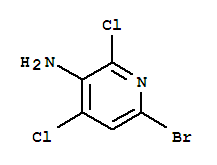 2,4-Dichloro-3-amino-6-bromopyridine Structure,237435-16-4Structure