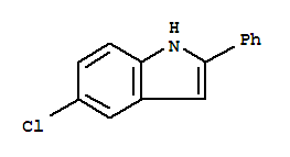 1H-Indole, 5-chloro-2-phenyl- Structure,23746-76-1Structure