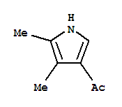 Ethanone, 1-(4,5-dimethyl-1h-pyrrol-3-yl)- (9ci) Structure,2386-31-4Structure