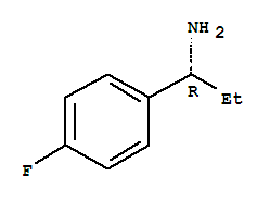 (1R)-1-(4-氟苯基)丙胺結構式_239105-45-4結構式