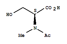 (9ci)-n-乙?；?n-甲基-L-絲氨酸結(jié)構(gòu)式_239106-36-6結(jié)構(gòu)式