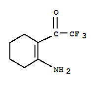 Ethanone, 1-(2-amino-1-cyclohexen-1-yl)-2,2,2-trifluoro-(9ci) Structure,240121-53-3Structure