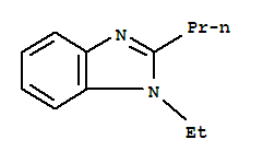 1H-benzimidazole,1-ethyl-2-propyl-(9ci) Structure,24107-52-6Structure