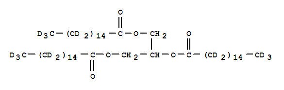 Glyceryl tri(hexadecanoate-d31) Structure,241157-04-0Structure