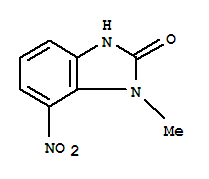 2H-benzimidazol-2-one,1,3-dihydro-1-methyl-7-nitro-(9ci)Structure,24133-87-7Structure 2H-benzimidazol-2-one,1,3-dihydro-1-methyl-7-nitro-(9ci) Structure,24133-87-7Structure
