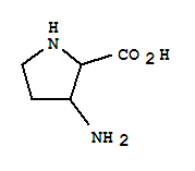 Proline, 3-amino-(8ci,9ci) Structure,24279-08-1Structure