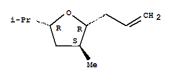 Furan, tetrahydro-3-methyl-5-(1-methylethyl)-2-(2-propenyl)-, (2r,3s,5r)-rel-(9ci) Structure,243983-04-2Structure