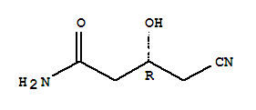 (R)-4-cyano-3-hydroxybutanamide Structure,244094-04-0Structure