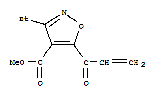 (9ci)-3-乙基-5-(1-氧代-2-丙烯基)-4-異噁唑羧酸甲酯結(jié)構(gòu)式_244238-27-5結(jié)構(gòu)式