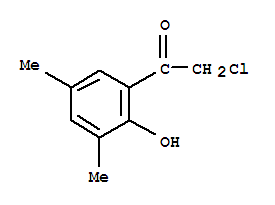 Ethanone, 2-chloro-1-(2-hydroxy-3,5-dimethylphenyl)-(9ci) Structure,244284-42-2Structure