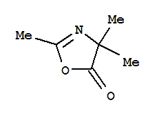 5(4H)-oxazolone,2,4,4-trimethyl-(9ci) Structure,24503-23-9Structure