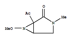 3,6-Diazabicyclo[3.1.0]hexan-2-one,1-acetyl -6-methoxy-3-methyl -,(1r,5r,6s)-rel -(9ci) Structure,245071-63-0Structure