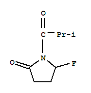 2-Pyrrolidinone, 5-fluoro-1-(2-methyl-1-oxopropyl)- Structure,246181-64-6Structure