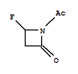 2-Azetidinone,1-acetyl-4-fluoro-(9ci) Structure,246181-66-8Structure