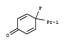 2,5-Cyclohexadien-1-one,4-fluoro-4-(1-methylethyl)-(9ci) Structure,246228-97-7Structure