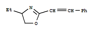 (9ci)-4-乙基-4,5-二氫-2-(2-苯基乙烯)-噁唑結(jié)構(gòu)式_246240-63-1結(jié)構(gòu)式