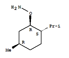 Hydroxylamine, o-[(1r,2s,5r)-5-methyl-2-(1-methylethyl)cyclohexyl]-(9ci) Structure,247142-89-8Structure