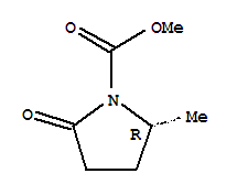 1-Pyrrolidinecarboxylicacid,2-methyl-5-oxo-,methylester,(2r)-(9ci) Structure,247233-47-2Structure