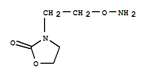 (9ci)-3-[2-(氨基氧基)乙基]-2-噁唑烷酮結(jié)構(gòu)式_248275-24-3結(jié)構(gòu)式