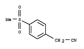 4-(Methylsulfonyl) phenylacetonitrile Structure,25025-07-4Structure