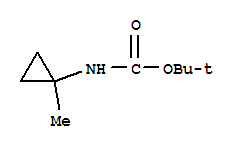 Tert-butyl 1-methylcyclopropylcarbamate Structure,251661-01-5Structure