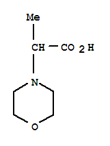 2-Morpholin-4-yl-propionic acid Structure,25245-81-2Structure