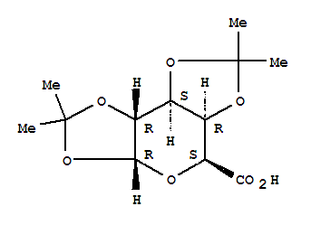 1,2,3,4-Di-o-isopropylidene-alpha-d-galacturonic acid Structure,25253-46-7Structure