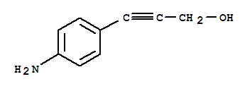 3-(4-Aminophenyl)prop-2-yn-1-ol Structure,253167-82-7Structure