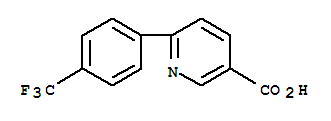 6-(4-(Trifluoromethyl)phenyl)nicotinic acid Structure,253315-23-0Structure