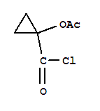 1-(Acetyloxy)cyclopropanecarbonyl chloride Structure,253434-23-0Structure