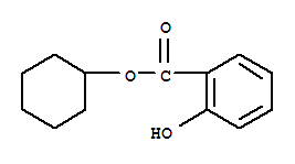 Benzoic acid, 2-hydroxy-, cyclohexyl ester Structure,25485-88-5Structure